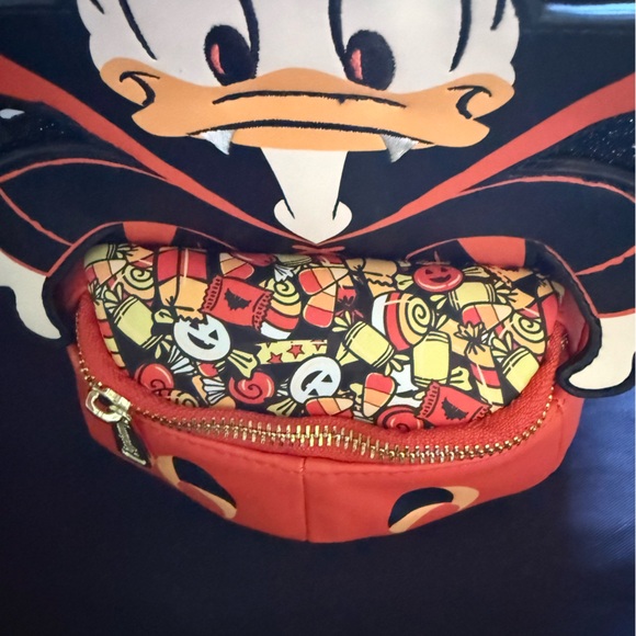 Loungefly Disney Donald Duck Vampire Costume 10” Mini Backpack-NWT - Picture 11 of 11